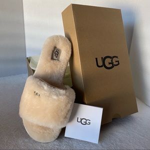 Ugg Womens Cozette Slide Slipper Natural Off White Size US7